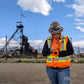 Surveyor Vest, Orange with 4" Triple Tape