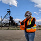 Surveyor Vest, Orange with 4" Triple Tape