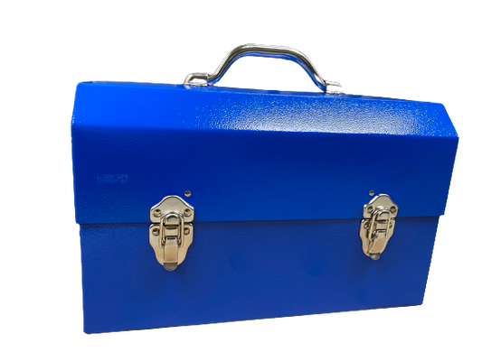 Miners Lunch Box Blue 8"