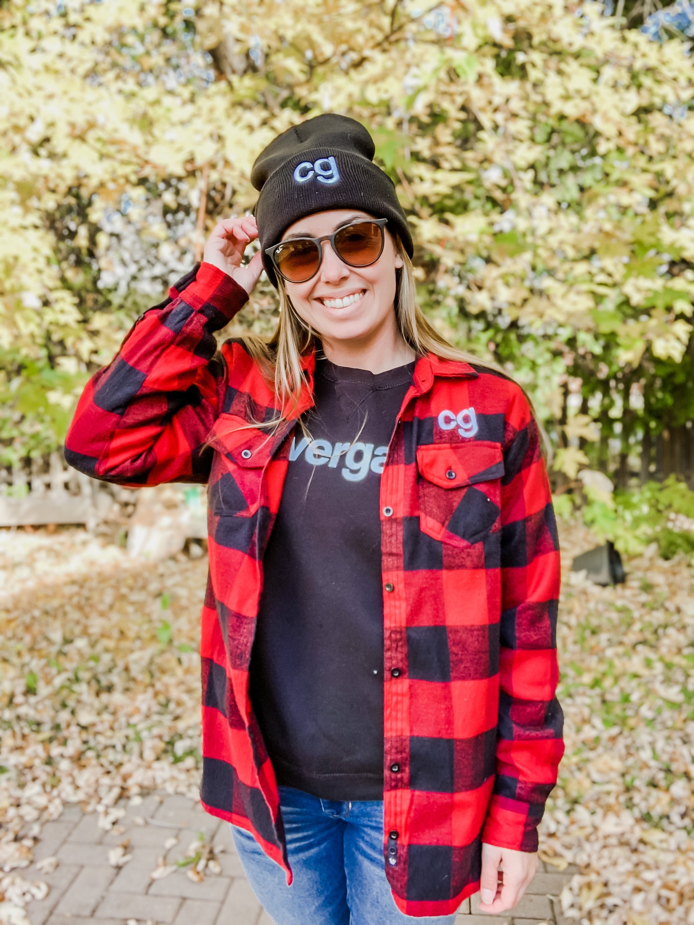 Oversized CG Flannel Shirt – Covergalls