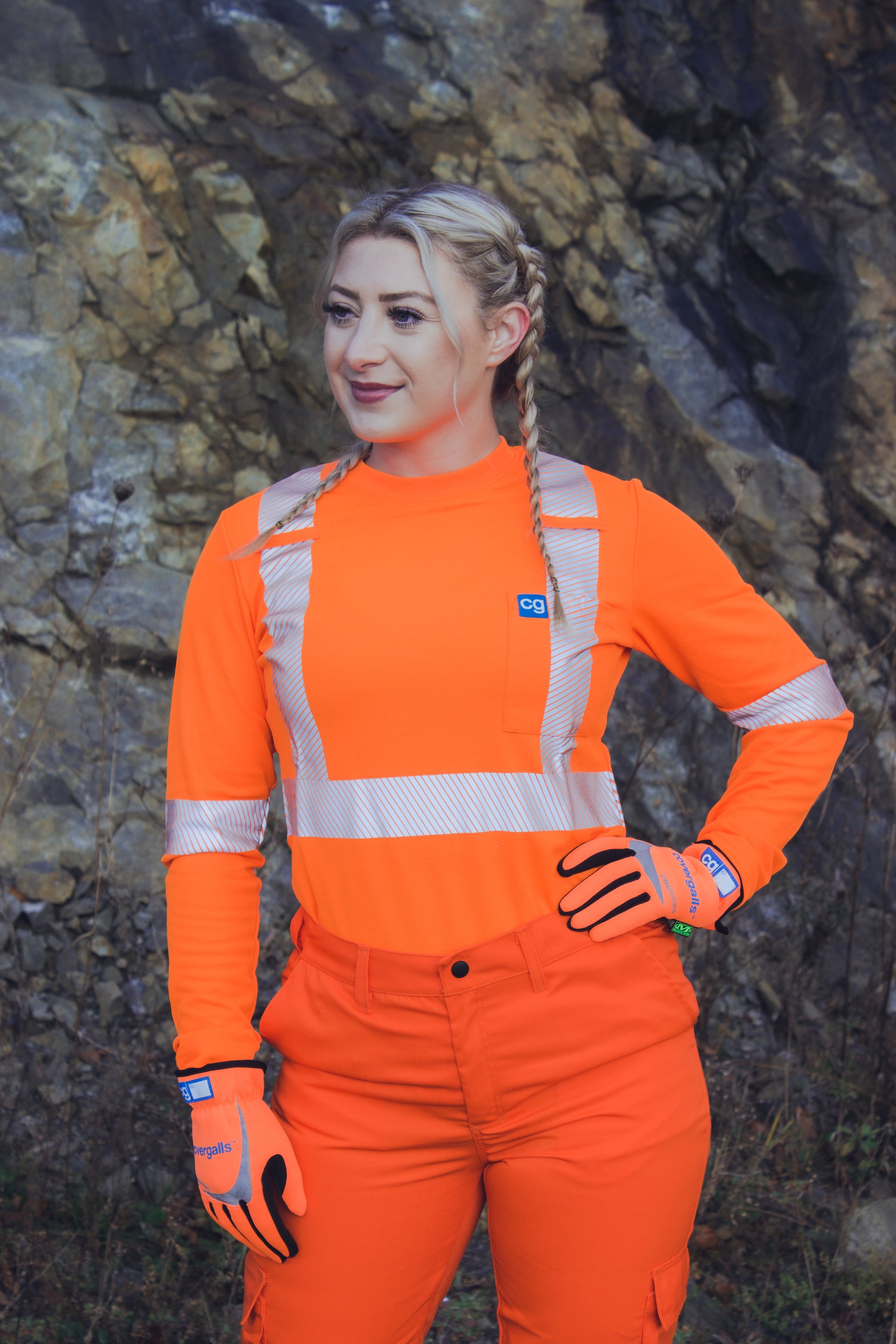 Sustainable High-Vis Long Sleeve Shirt – Covergalls