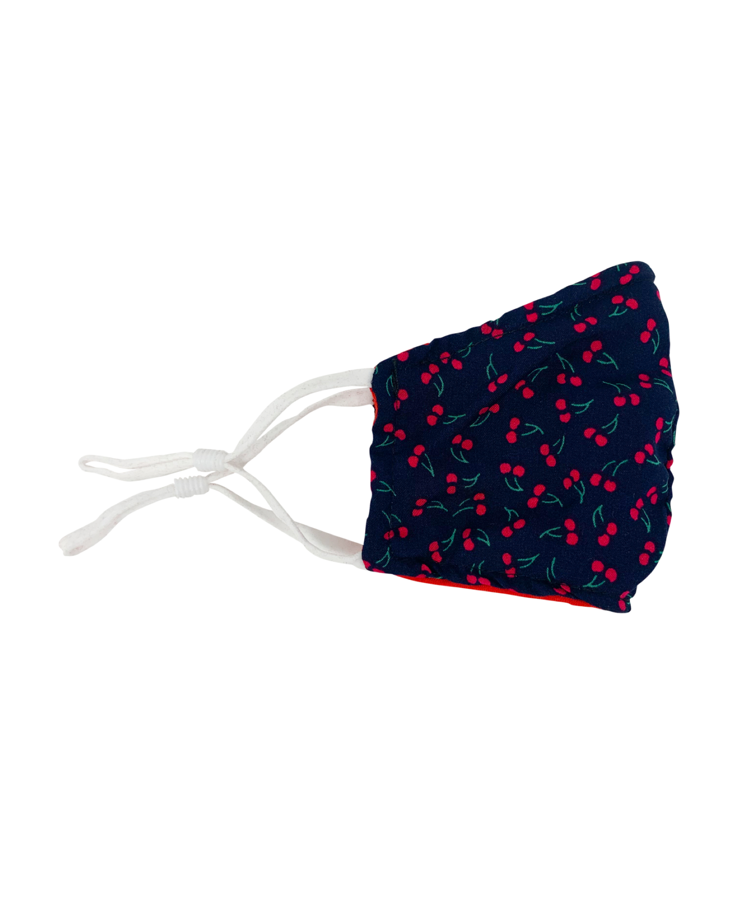 Washable Children's Fabric Face Mask [6-12] Cherries