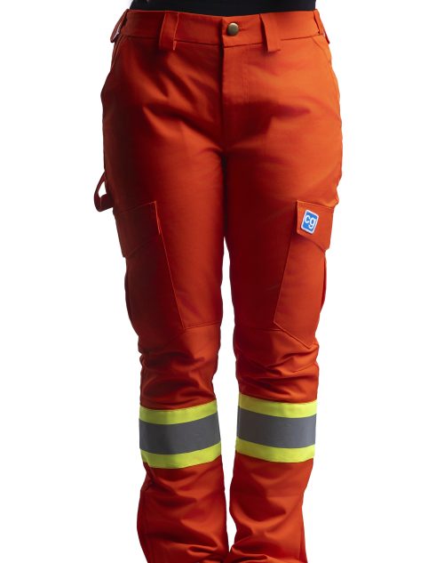 Cargo Pants, High-Vis Orange 4" Triple Tape