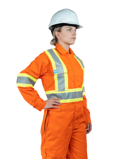 Covergall, High-Vis Orange (Poly Cotton or FR)