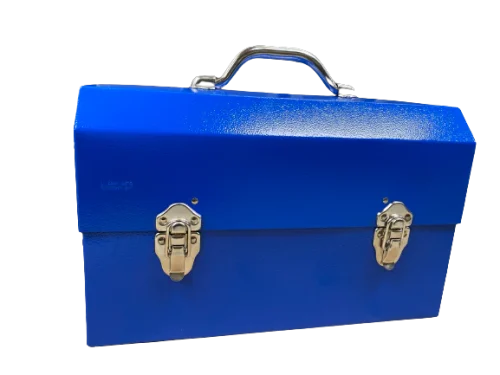 Miners Lunch Box Blue 8"