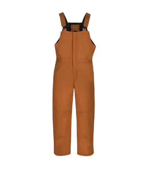 Heavy-Duty Canvas Insulated Overalls