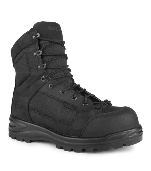 Malden, Black | 8" Waterproof & 200 g Tactical Boots | Vibram TC4+