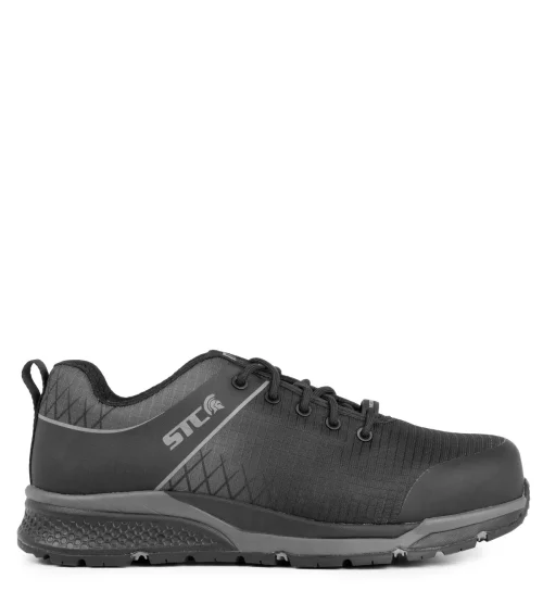 Trainer SD, Black & Grey | Athletic CSA SD Work Shoes | Metal Free