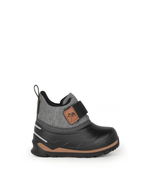 Duckies, grey | mid season waterproof kid's boots