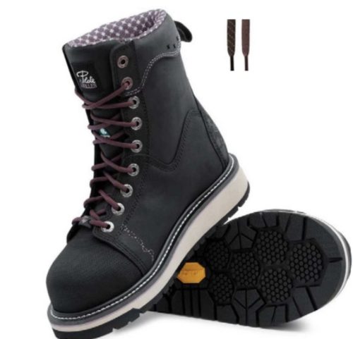 Waterproof full-grain leather upper work boot